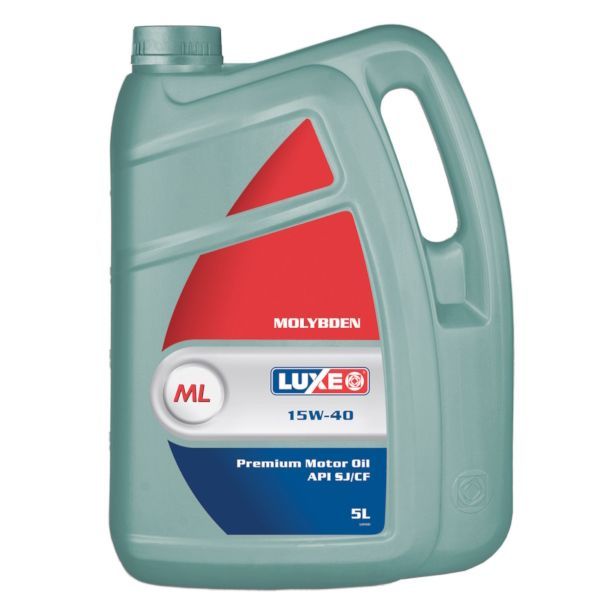 Luxe Molybden 15W-40 API SJ/CF минеральное 5 л