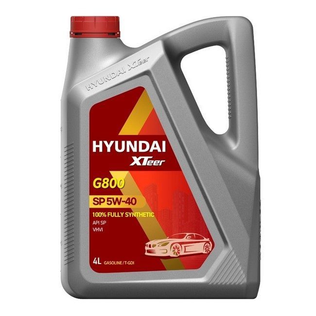 Hyundai XTeer G800 5W-40 API SN PLUS, SP синтетическое 4 л 1041126